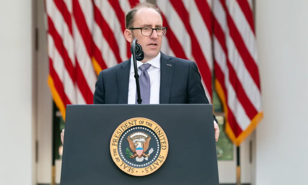 Pharmacy front and center at the White House