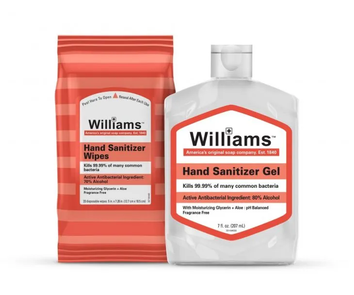 Combe producing hand sanitizer gel, wipes