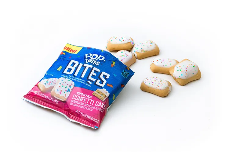 Kellogg’s rolls out Pop-Tarts Frosted Confetti Cake Bites