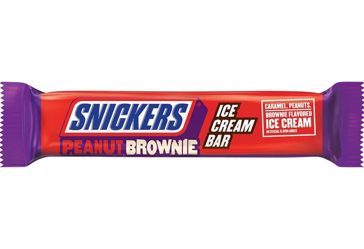 Snickers unveils Peanut Brownie Ice Cream bar