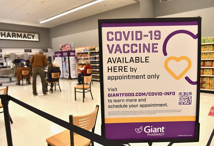 Giant vaccines
