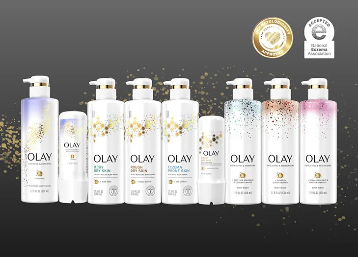 Olay debuts three premium body care collections
