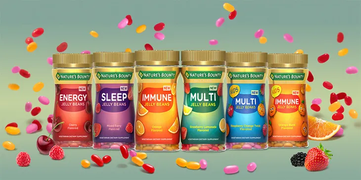 Nature's Bounty introduces Jelly Beans Vitamin line
