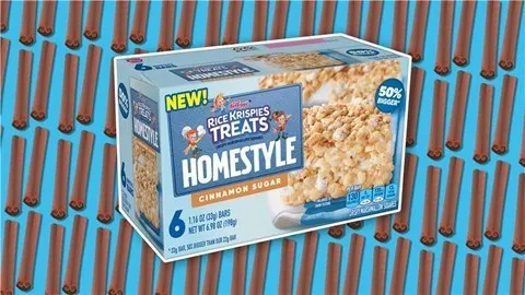Rice Krispies Treats debuts new cinnamon sugar flavor