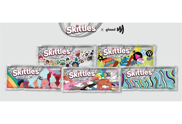 Skittles Pride packs support LGBTQ+ community
