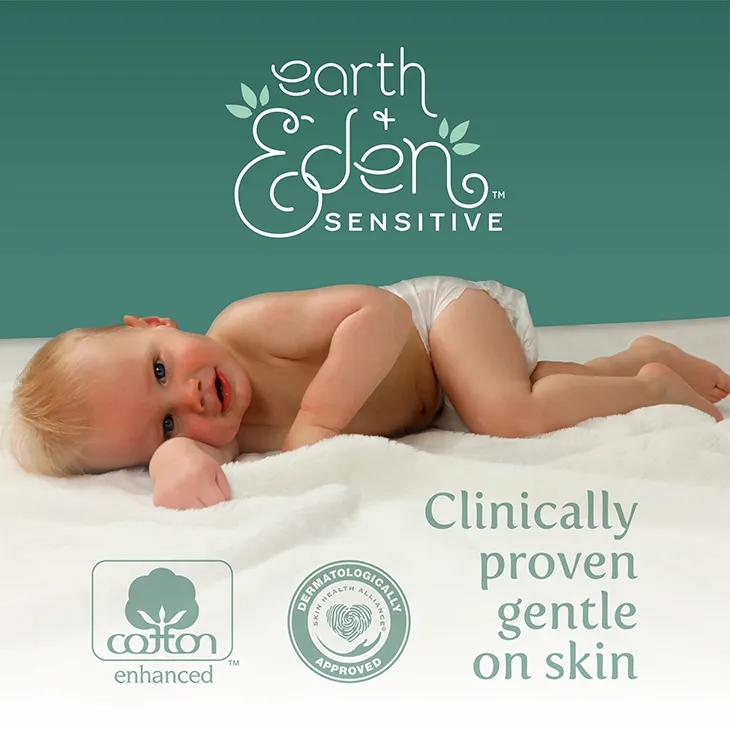 First Quality launches Earth + Eden Sensitive diapers