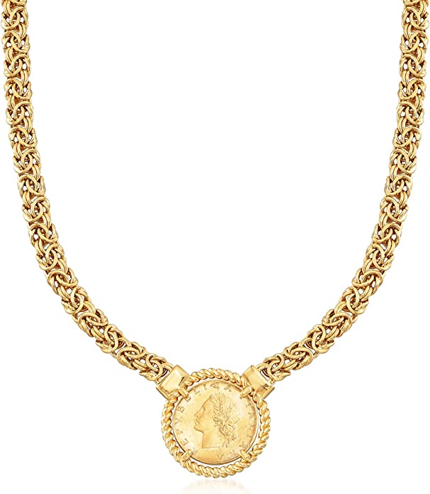 Chunky Gold Plated Necklace 