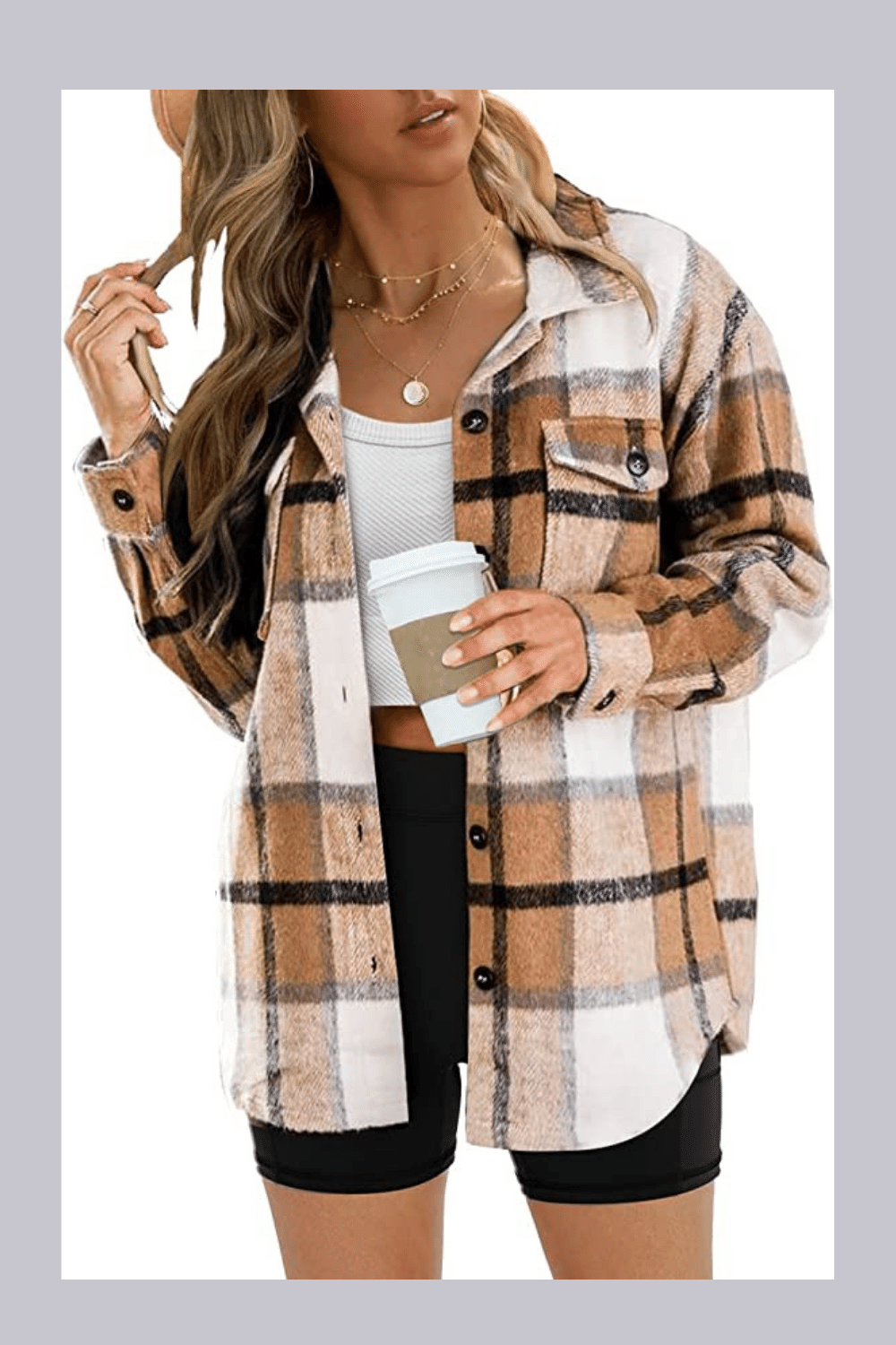 Shacket Plaid