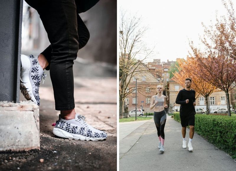 Running shoes for men with flat feet