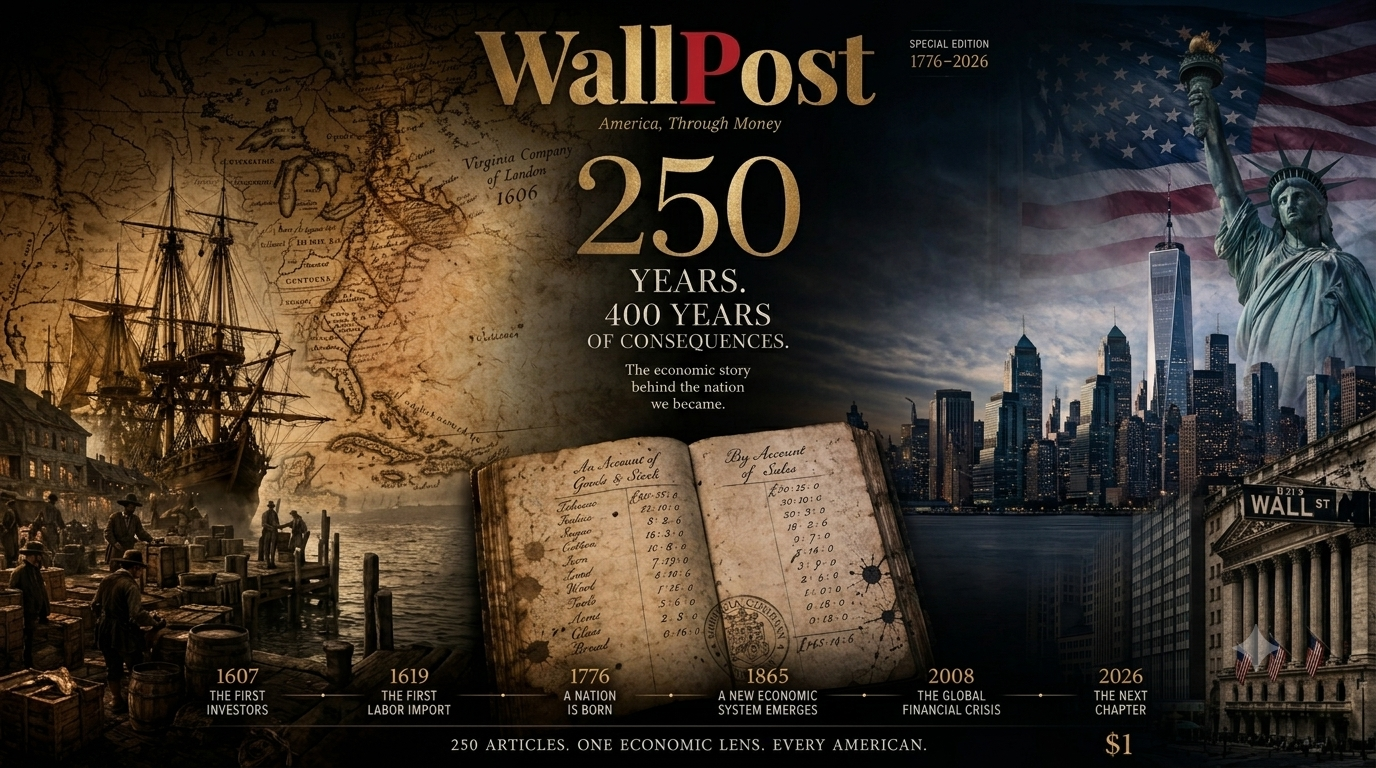 WallPost America 250 — The Ledger of America