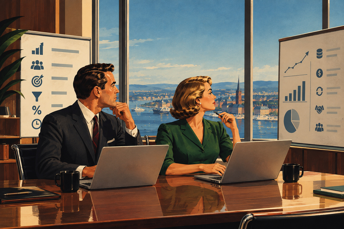 Leading og lagging indicators i et SaaS-selskap