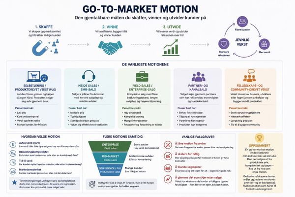 Hva er en go-to-market motion?