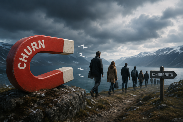 Hvordan redusere risiko for churn