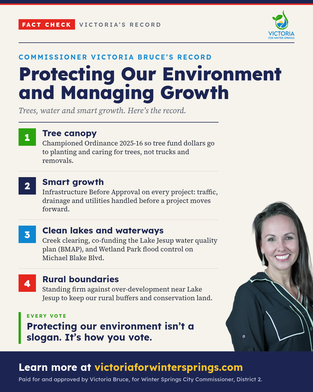 Trees, lakes and growth: Victoria Bruce's record