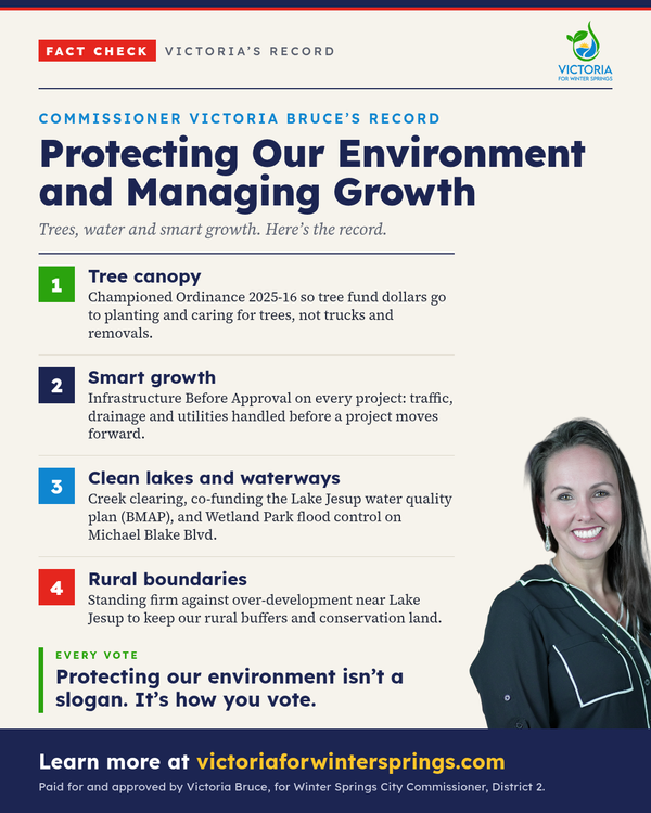 Trees, lakes and growth: Victoria Bruce's record