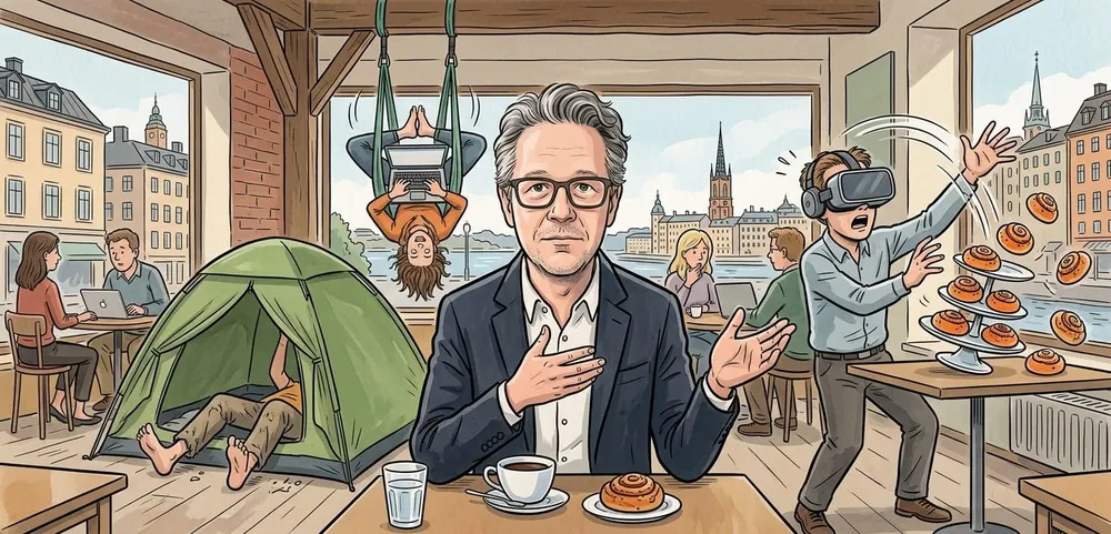 Robert Almqvist: När kontoret fick en helt ny mening