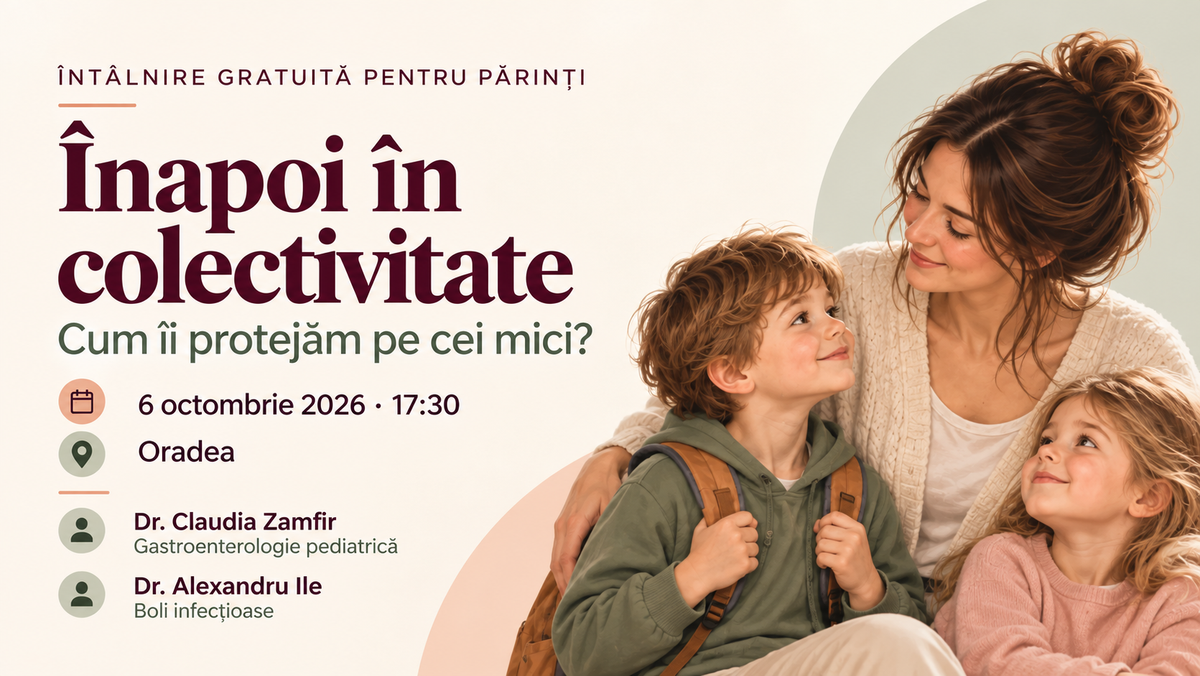 Înapoi în colectivitate. Cum îi protejăm pe cei mici?