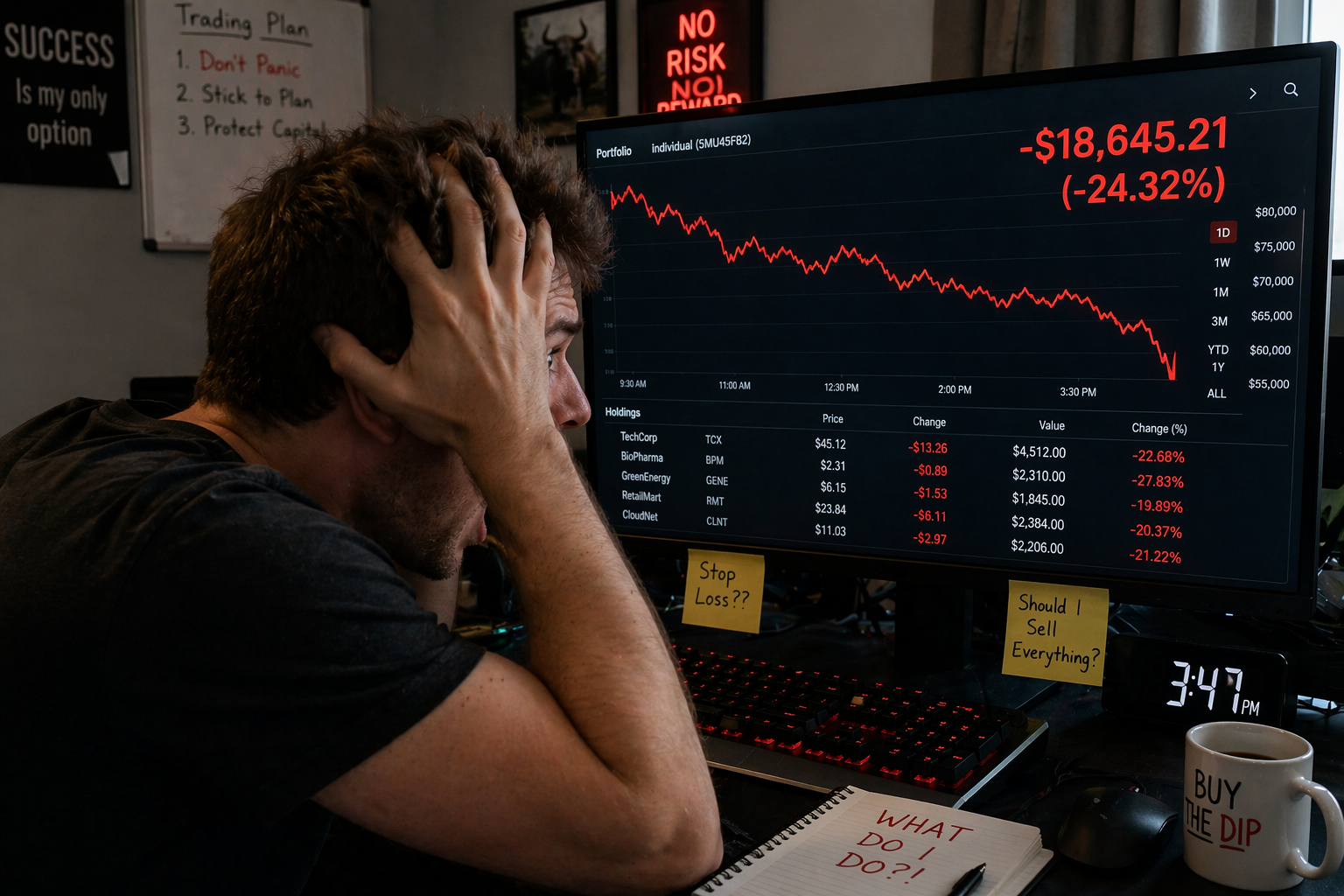 Why markets move, and how not to panic when they do.