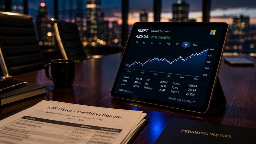 Pershing Square eröffnet $2,09 Milliarden Position