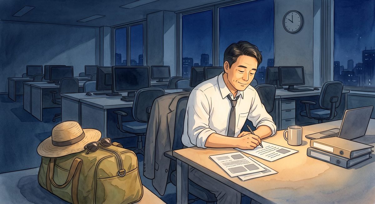 🏖️ 영업부장의 여름휴가는 왜 야근으로 시작될까?