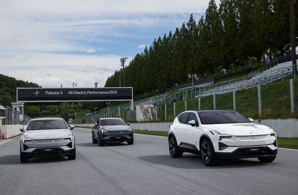 서킷을 달리는 준대형 전기 SUV, 폴스타 3를 만났습니다