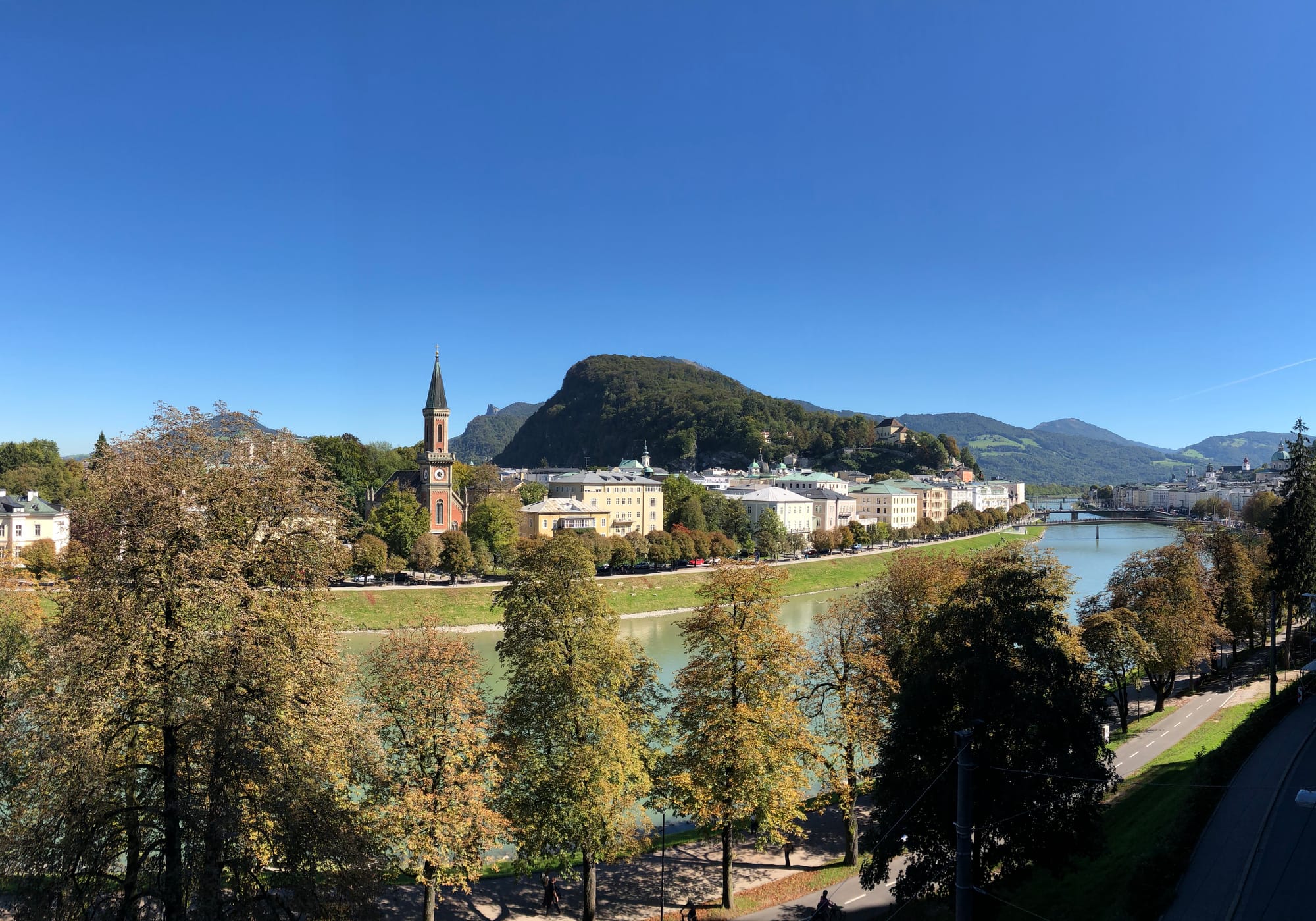 Aussicht vom Konferenz-Gebäude