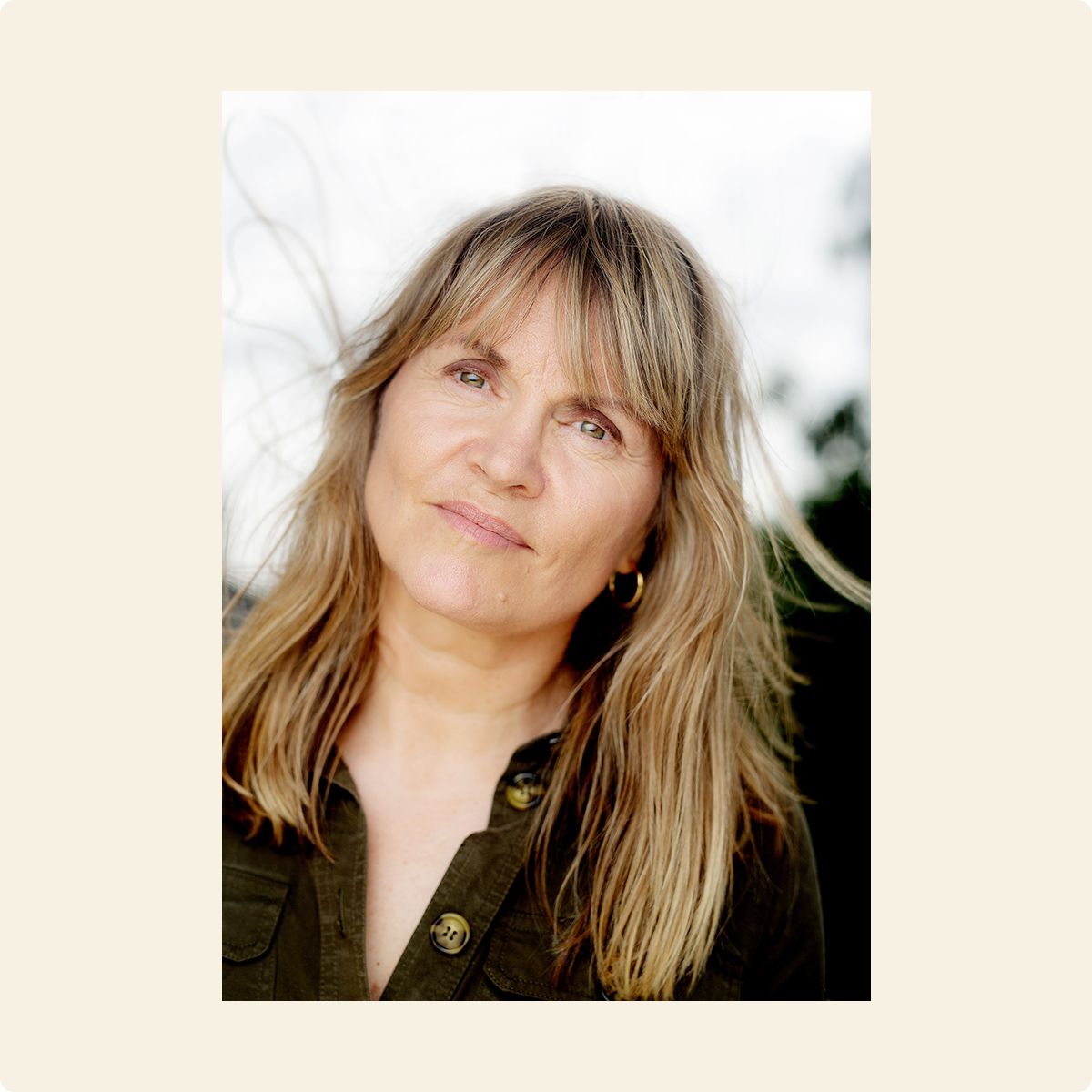 Portrett av Nina Lykke.