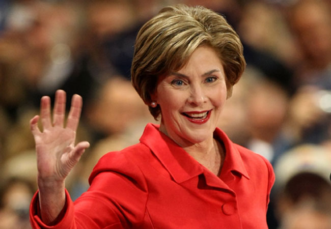 FORMER FIRST LADY LAURA BUSH