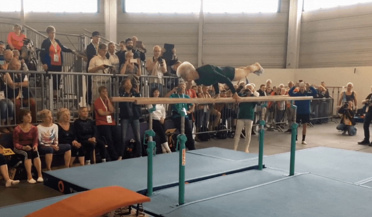 At 97 Years Old, This Gymnast Is Still Breaking Records and Leaping to New Heights