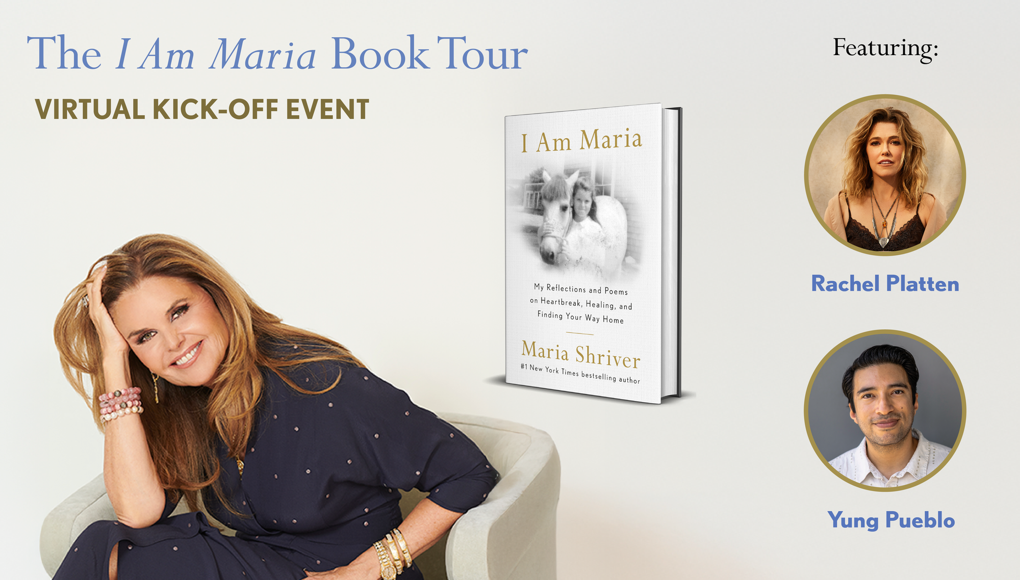 “I Am Maria” Virtual Event featuring Yung Pueblo and Rachel Platten