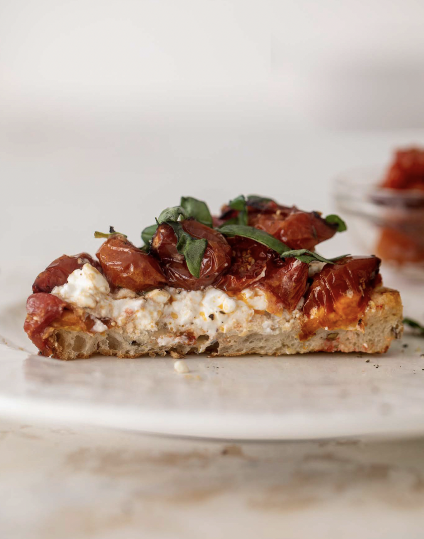 Cottage cheese toast from Easy Everyday cookbook