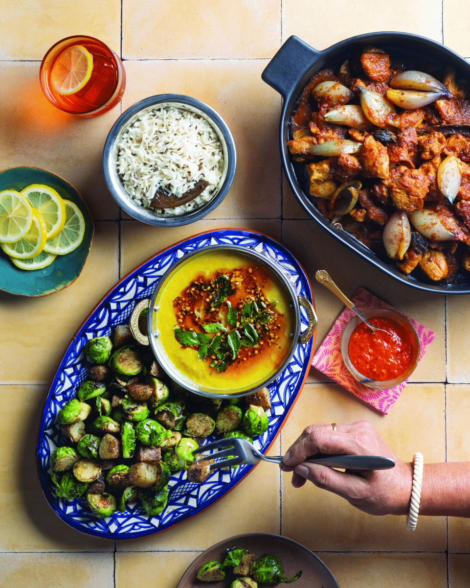 Masala Brussels Sprouts