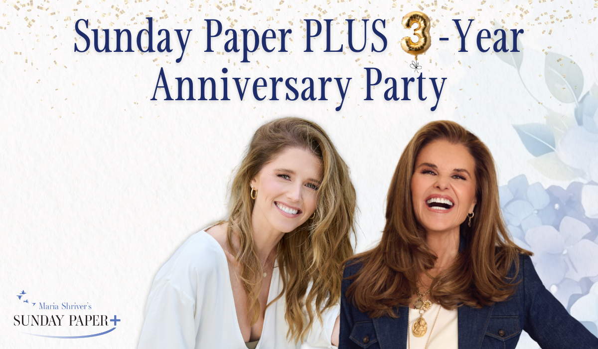 Sunday Paper PLUS Anniversary Party featuring Katherine Schwarzenegger Pratt