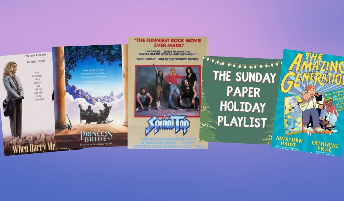 Sunday Paper Recommends—Week of December 21, 2025