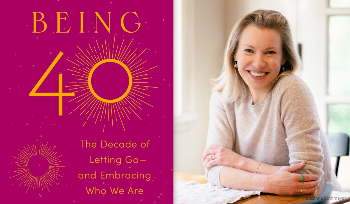 Stacey Lindsay and her book "BEING 40"