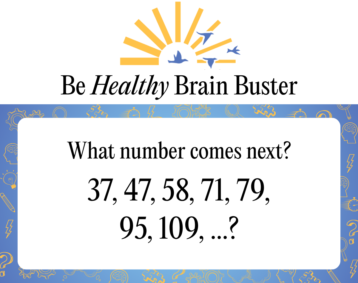 Be Healthy Brain Buster