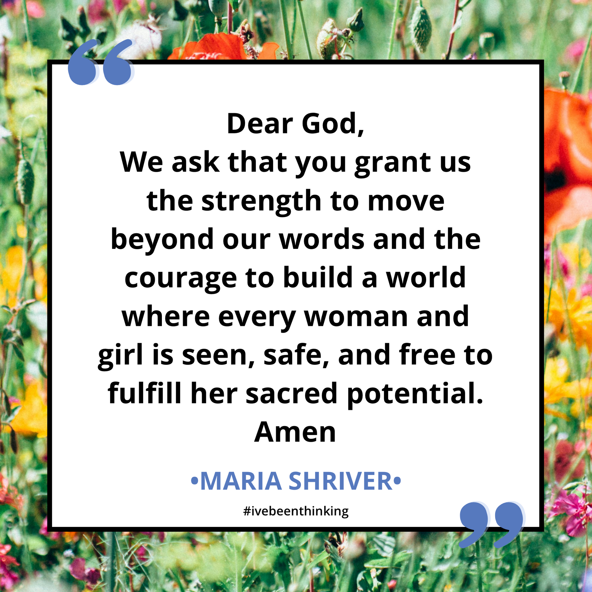 Build a World Where Everyone is Safe