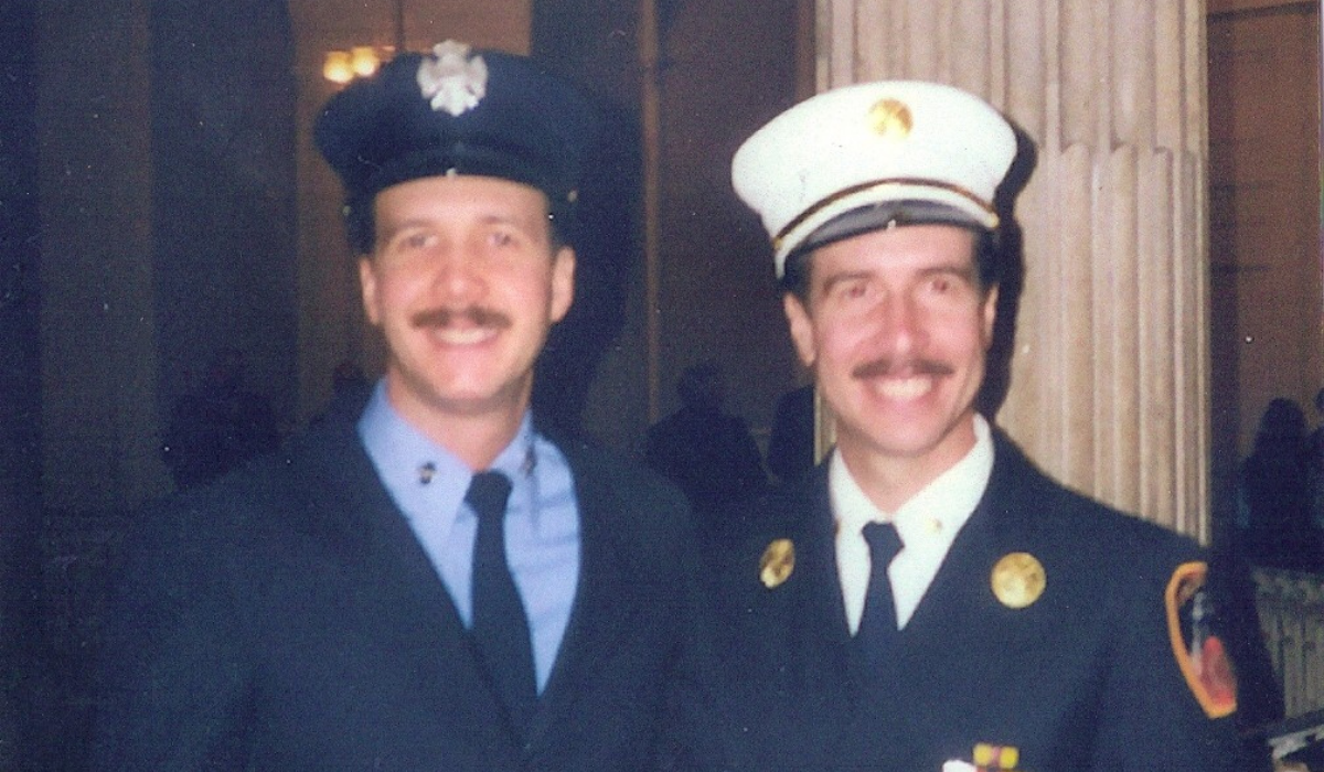 FDNY Chief Joe Pfeifer and his brother Lt. Kevin Pfeifer