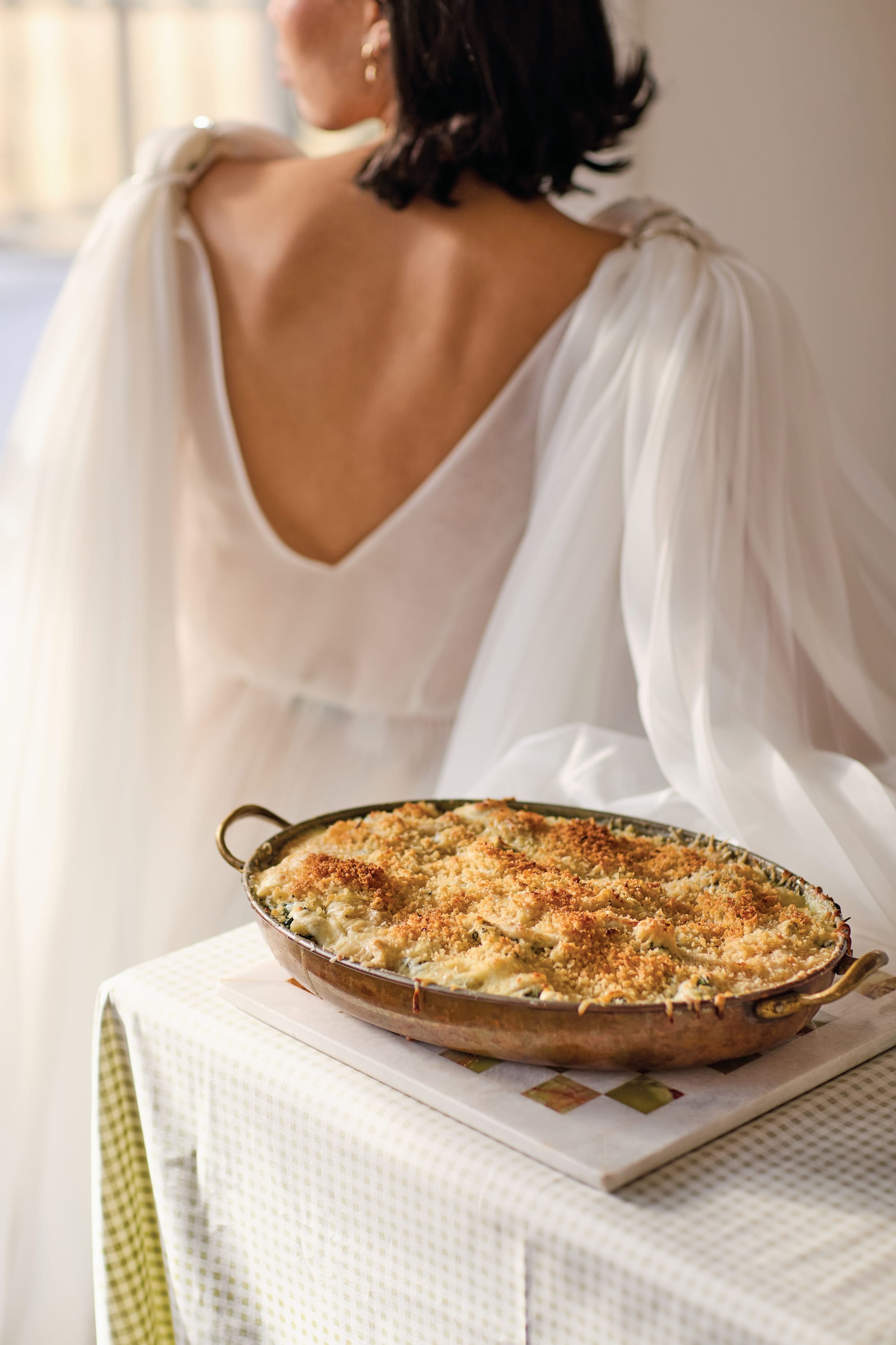 Baked Spinach Dip Shells