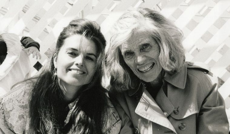 Maria Shriver and her mother, Eunice Kennedy Shriver.