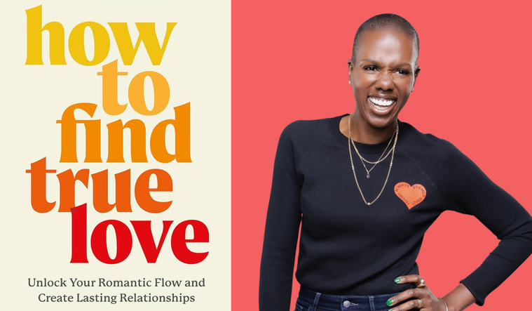 "How to Find True Love" by Francesca Hogi book cover and photo of Francesca Hogi.