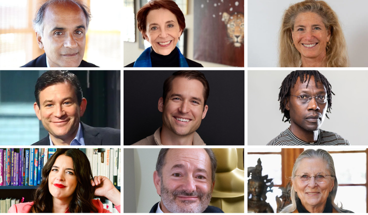 Pico Iyer, Martha Beck, Tara Brach, Dan Harris, Jefferson Fisher, Dr. Dixon Chibanda, Kate Bowler, Peter Samuelson, and Roshi Joan Halifax.