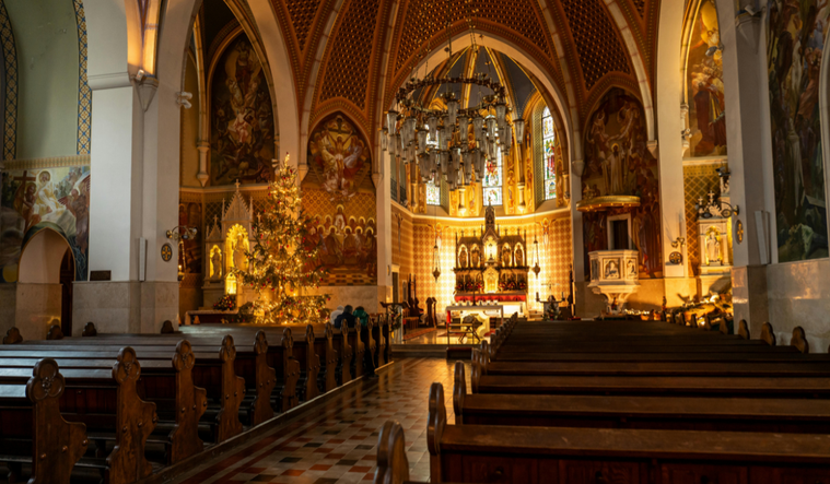 Church at Christmas