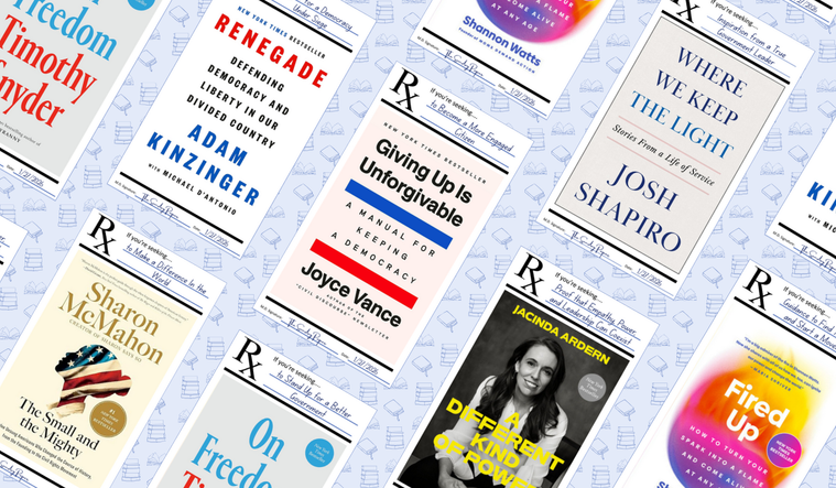 Book covers as RX prescription pad