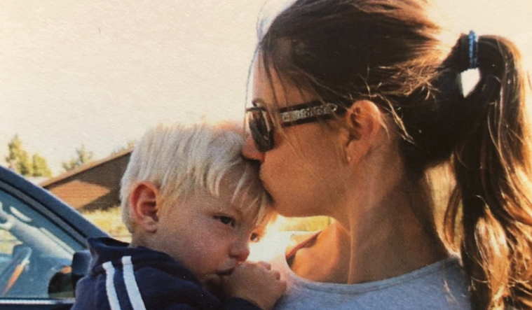 Jennifer Levi and her son Braun