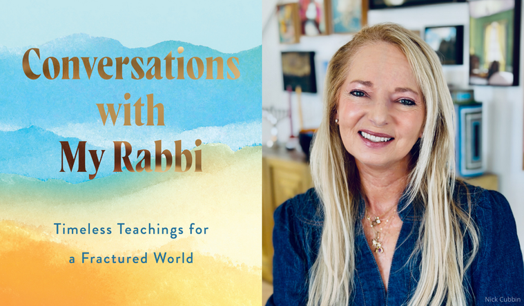 Nikki Goldstein and her book "Conversations with my Rabbi"