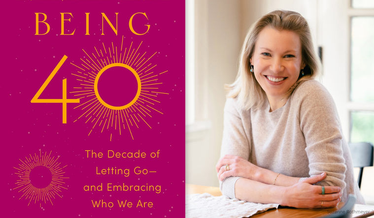 Stacey Lindsay and her book "BEING 40"