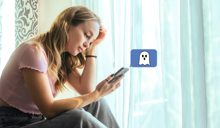 Girl with phone