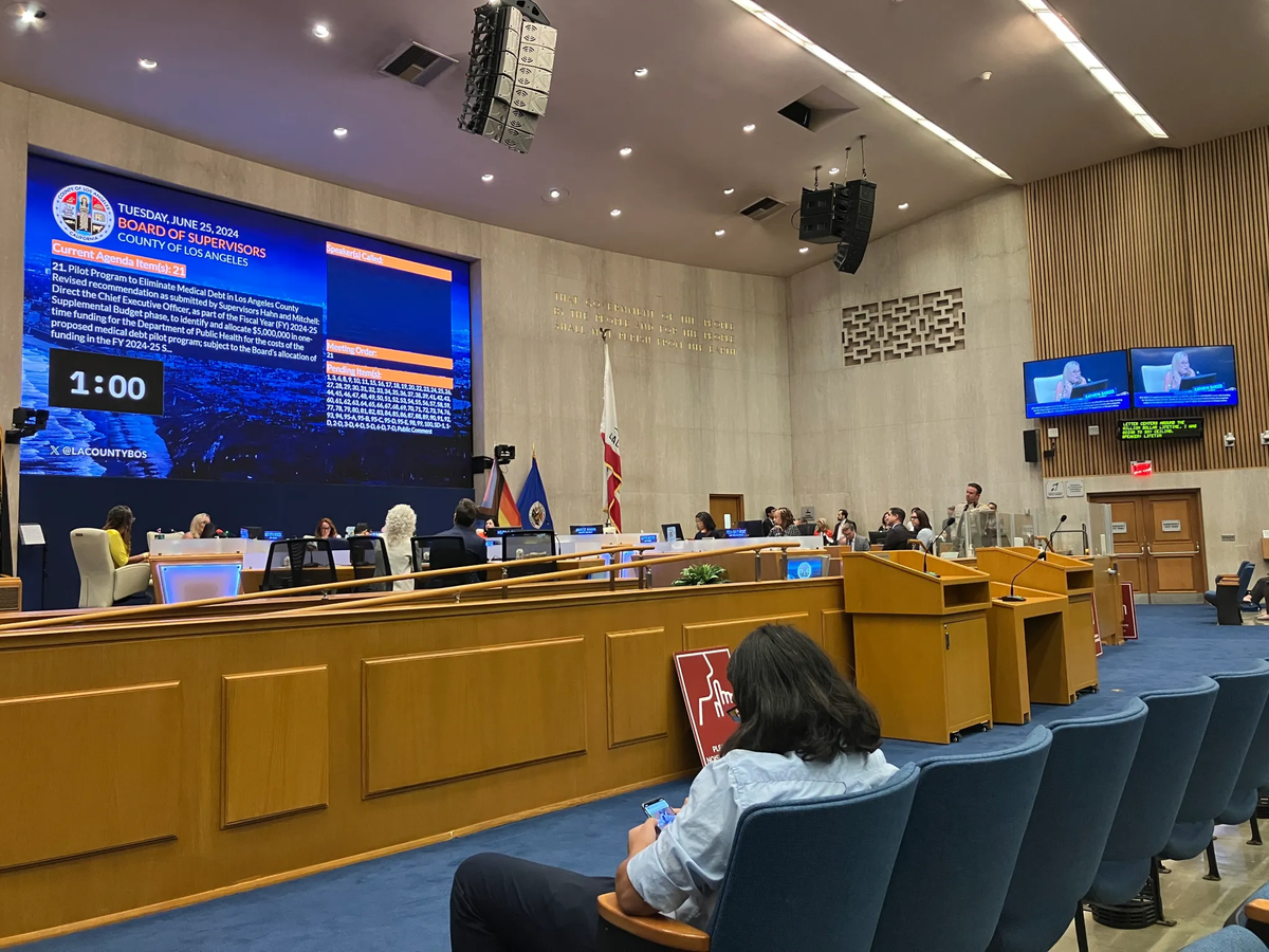 Los Angeles County approves medical debt relief for residents