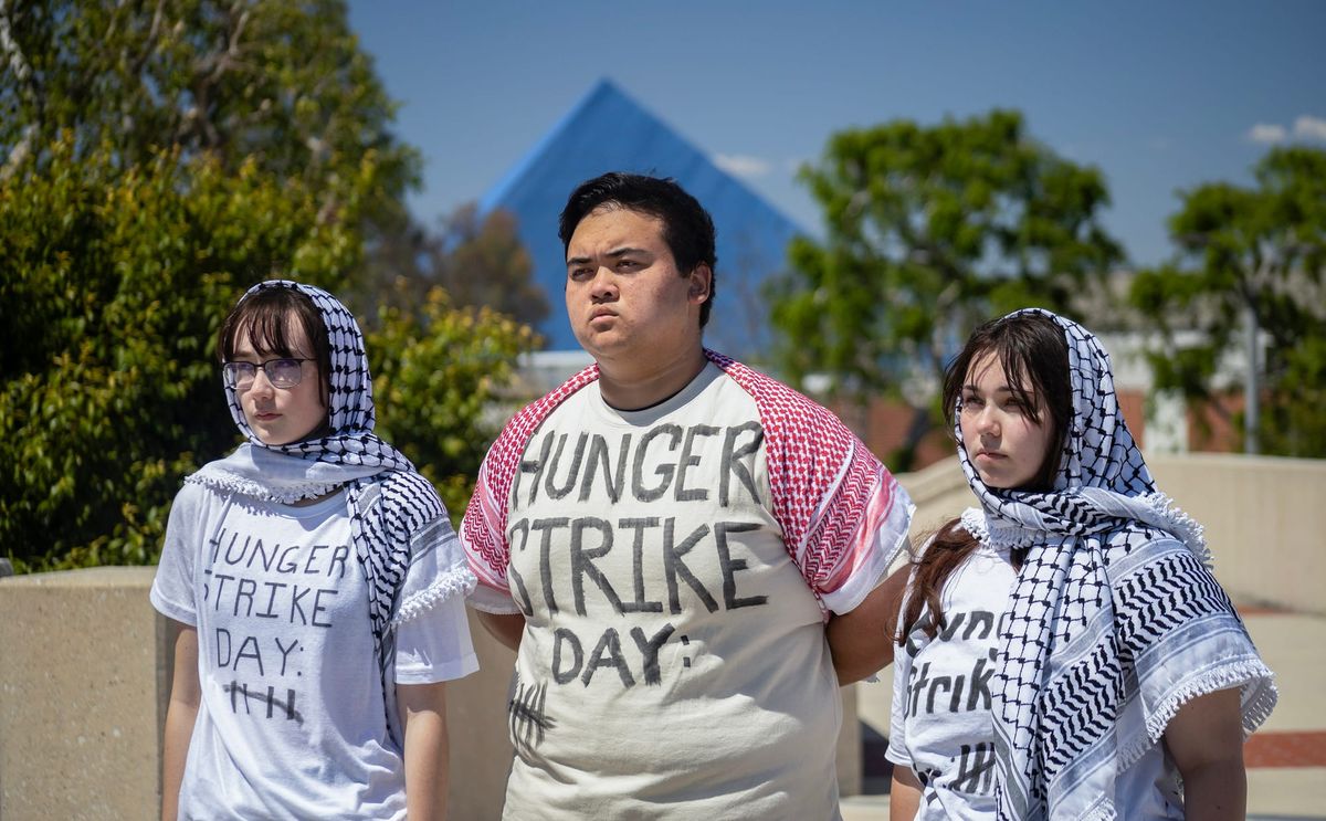 CSULB students on hunger strike as Gazans face mass starvation